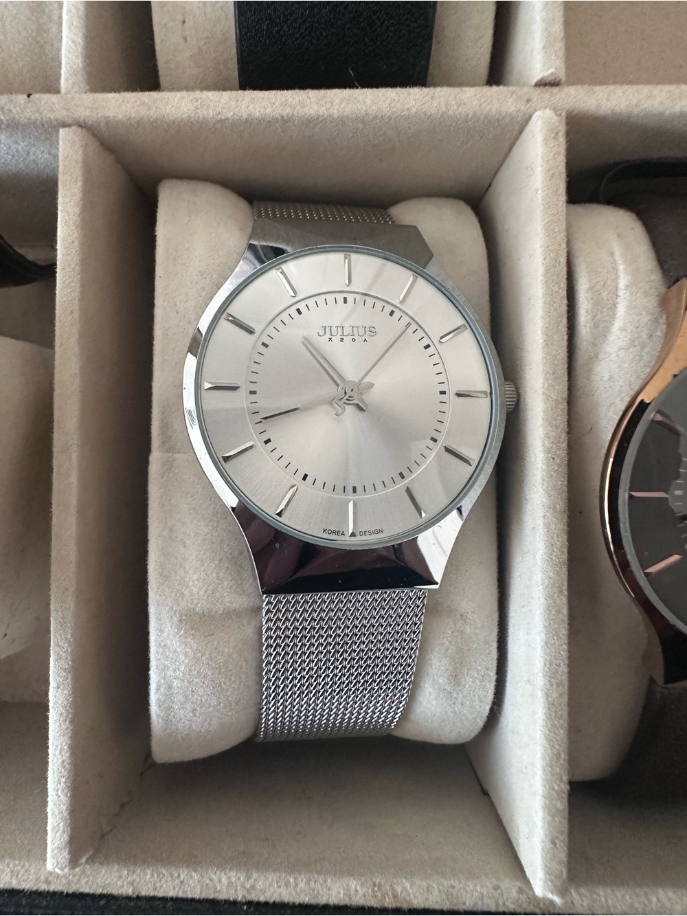 Julius Silver/Gold Watches